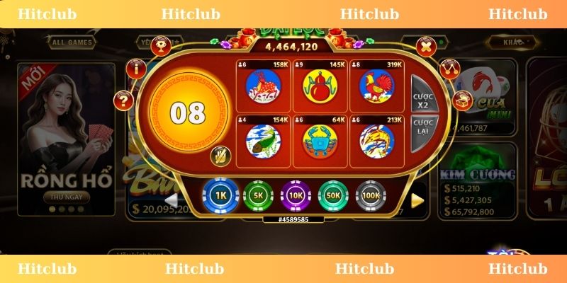  Bầu Cua HitClub